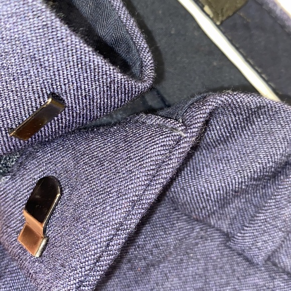 BANANA Republic navy size 2 long pants with pockets - Picture 5 of 8